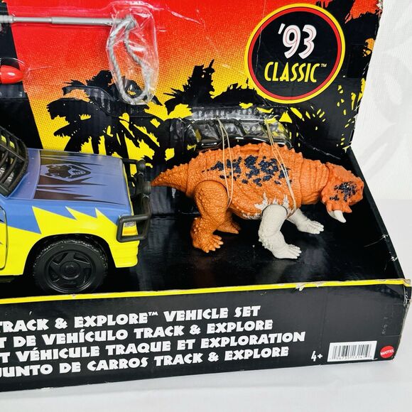 Jurassic Park '93 Classic 30th Anniversary Track & Explore Vehicle Set - Picture 9 of 10